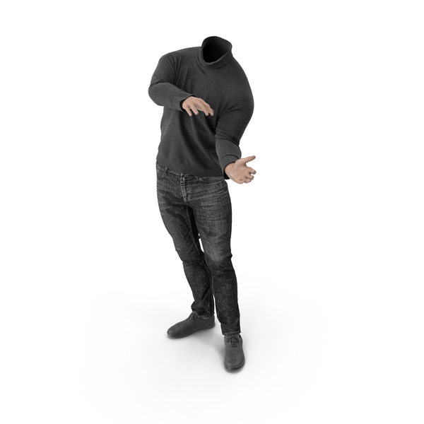 Black Outfit Holding In Hands Pose PNG Images & PSDs for Download ...