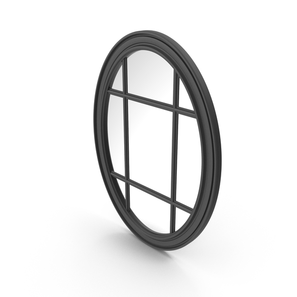 Black Oval Mirror PNG & PSD Images