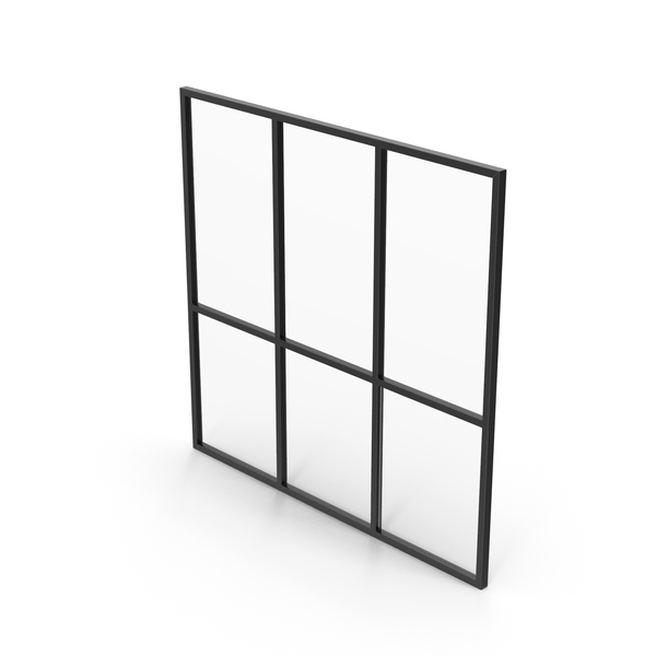 Window: Black Panoramic Windows PNG & PSD Images