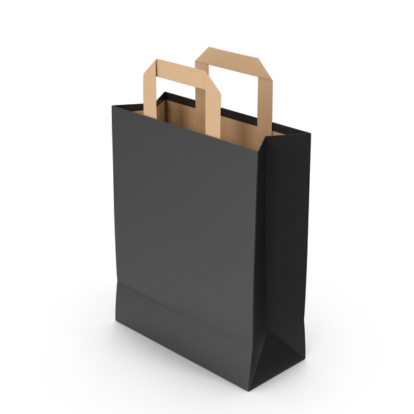 Black Paper Bag PNG & PSD Images Black Paper Bag PNG & PSD Images