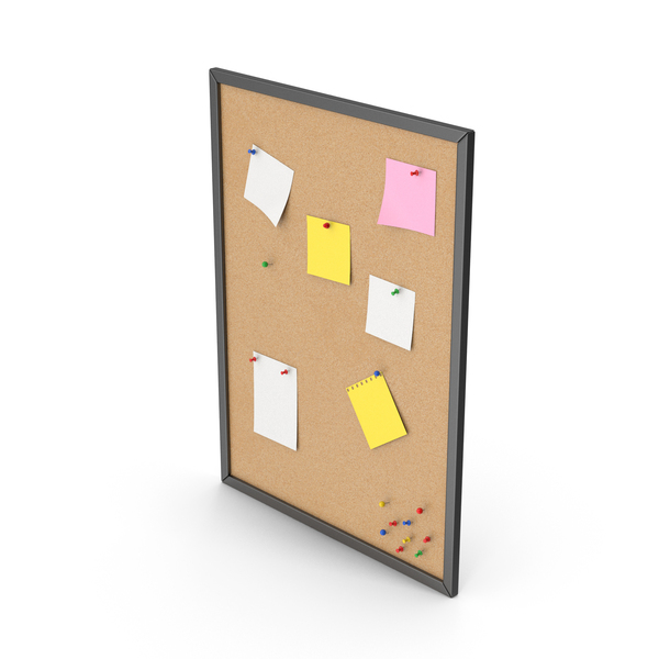 Corkboard: Black Pinboard With Notes PNG & PSD Images Corkboard: Black Pinboard With Notes PNG & PSD Images