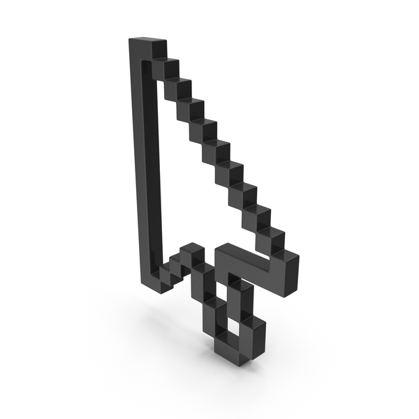 Cursor: Black Pixelated Arrow PNG & PSD Images Cursor: Black Pixelated Arrow PNG & PSD Images