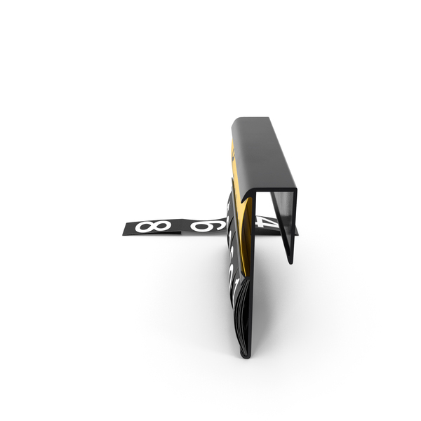 Banana: Black Plastic Price Tag with Erasable Display PNG & PSD Images Banana: Black Plastic Price Tag with Erasable Display PNG & PSD Images