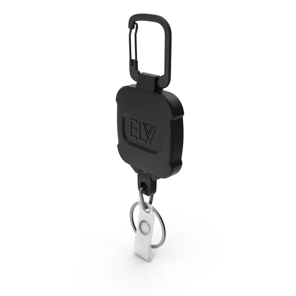 Keychain: Black Retractable Badge Reel PNG & PSD Images Keychain: Black Retractable Badge Reel PNG & PSD Images