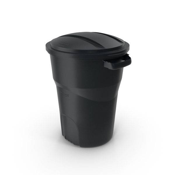 Dustbin: Black Round Rubbermaid Trash Can PNG & PSD Images Dustbin: Black Round Rubbermaid Trash Can PNG & PSD Images