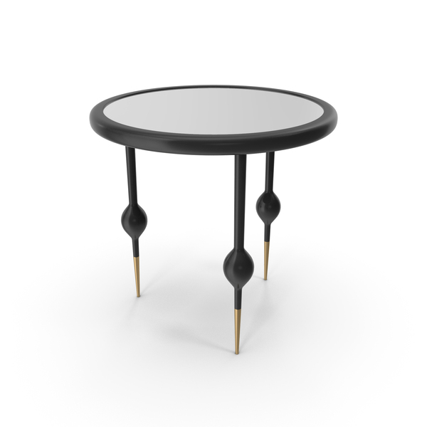 Coffee: Black Round Table with Mirror Top PNG & PSD Images Coffee: Black Round Table with Mirror Top PNG & PSD Images