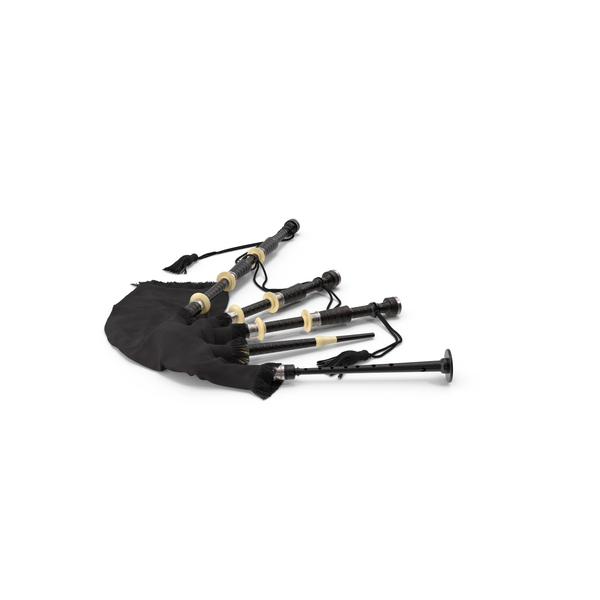 Bagpipe: Black Scottish Bagpipes Instrument PNG & PSD Images Bagpipe: Black Scottish Bagpipes Instrument PNG & PSD Images