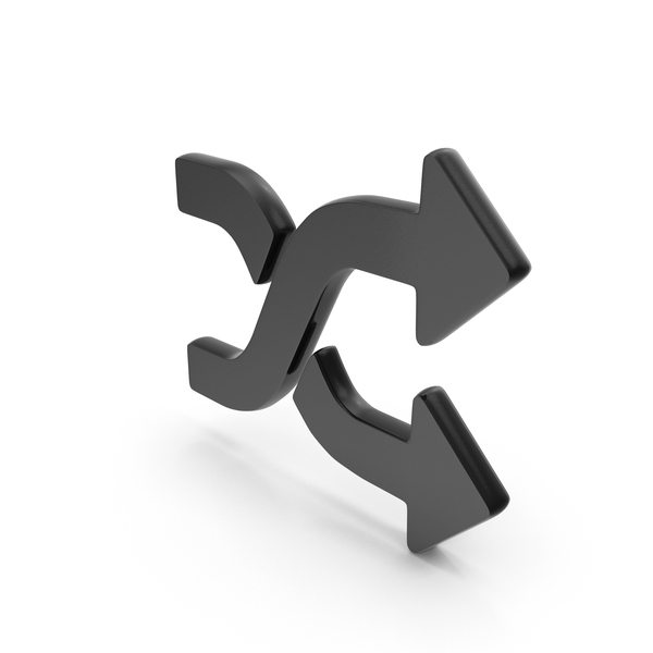 Symbols: Black Shuffle User Interface Icon PNG & PSD Images Symbols: Black Shuffle User Interface Icon PNG & PSD Images