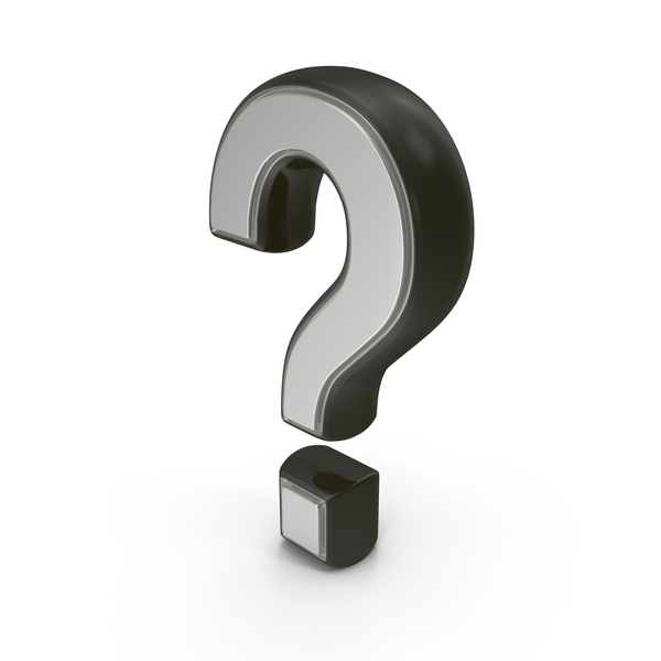 Symbols: Black Silver Question Mark PNG & PSD Images Symbols: Black Silver Question Mark PNG & PSD Images