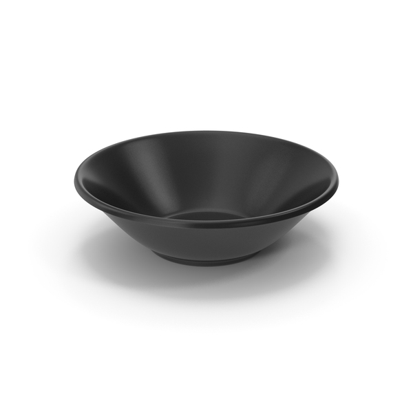 Black Soup Bowl PNG & PSD Images