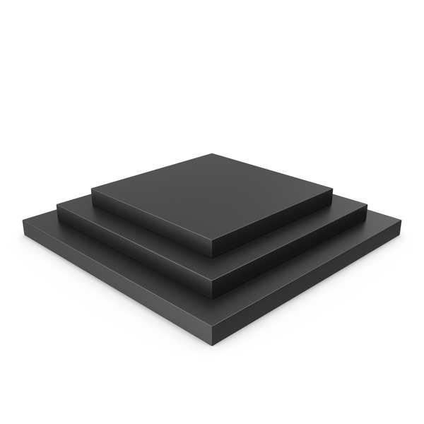 Black Square Podium PNG & PSD Images Black Square Podium PNG & PSD Images