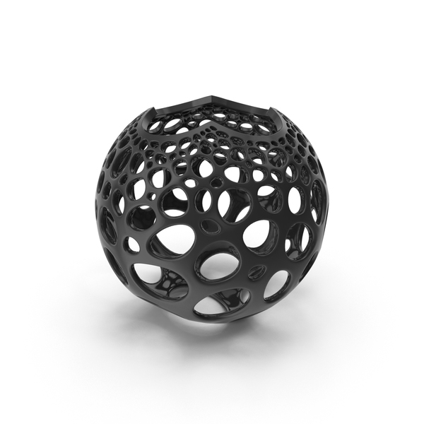 Black Stereographic Voronoi Sphere PNG & PSD Images Black Stereographic Voronoi Sphere PNG & PSD Images