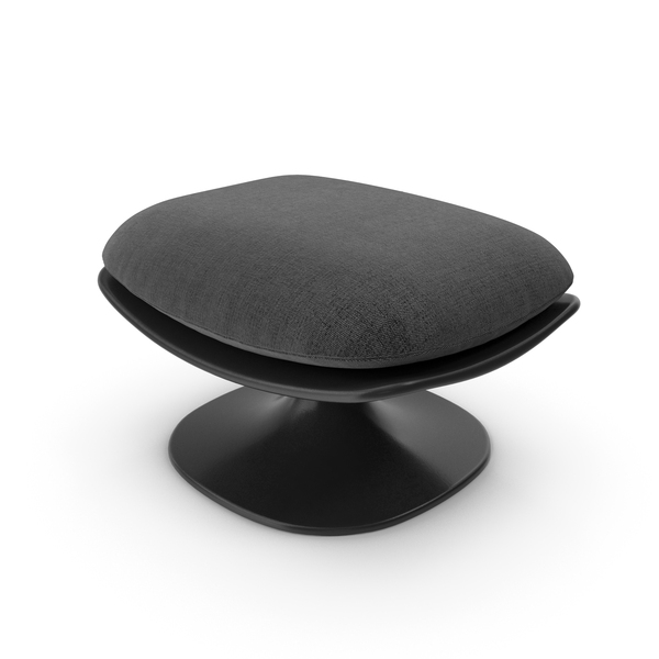 Black Swivel Base Stool PNG & PSD Images