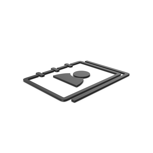Computer Icon: Black Symbol Address Book PNG & PSD Images Computer Icon: Black Symbol Address Book PNG & PSD Images