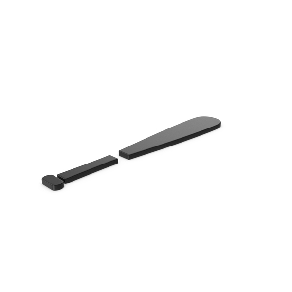 Black Symbol Baseball Bat PNG & PSD Images