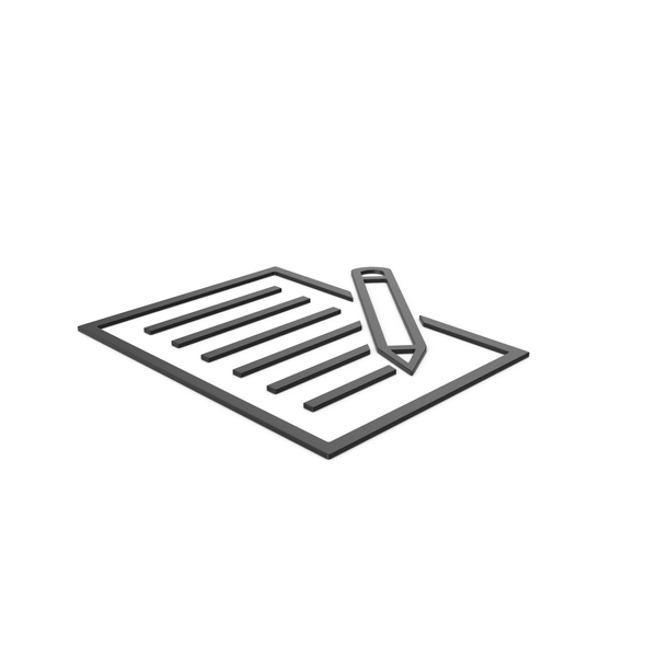Industrial Equipment: Black Symbol Document With Pen PNG & PSD Images Industrial Equipment: Black Symbol Document With Pen PNG & PSD Images