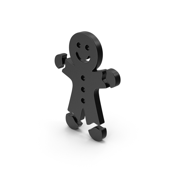 Symbols: Black Symbol Gingerbread Man PNG & PSD Images Symbols: Black Symbol Gingerbread Man PNG & PSD Images