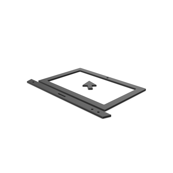 Industrial Equipment: Black Symbol Notebook With Mouse Cursor PNG & PSD Images Industrial Equipment: Black Symbol Notebook With Mouse Cursor PNG & PSD Images