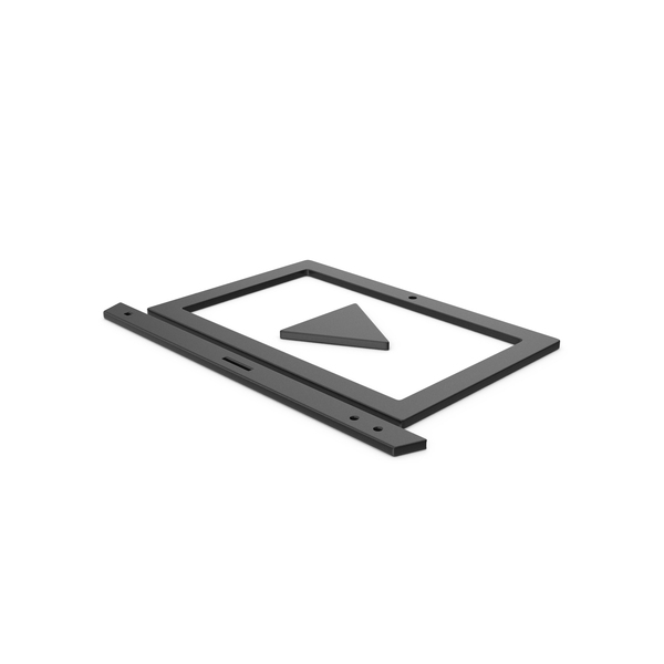 Logo: Black Symbol Notebook With Play Button PNG & PSD Images Logo: Black Symbol Notebook With Play Button PNG & PSD Images