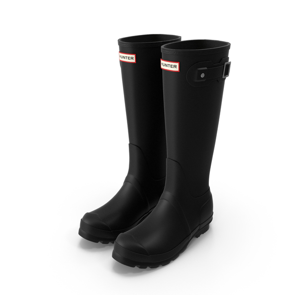 Black Tall Rain Boots PNG & PSD Images Black Tall Rain Boots PNG & PSD Images
