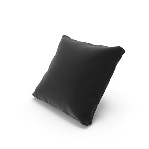 Black Throw Square Pillow PNG & PSD Images Black Throw Square Pillow PNG & PSD Images