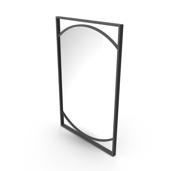 Black Vertical Mirror PNG & PSD Images