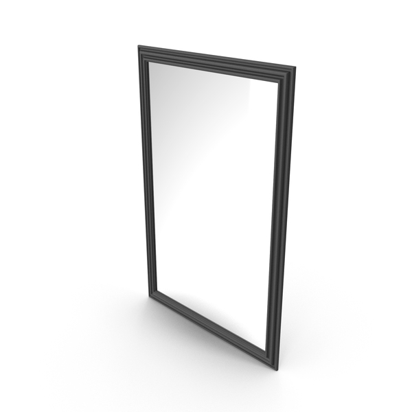 Black Vertical Mirror PNG & PSD Images