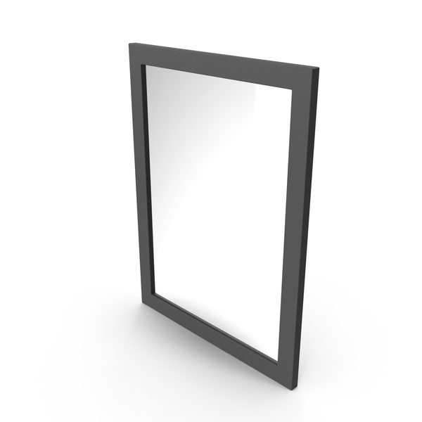 Black Vertical Mirror PNG & PSD Images