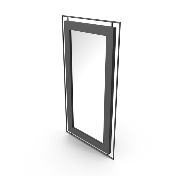 Black Vertical Mirror PNG & PSD Images