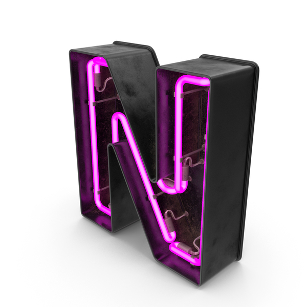 Language: Black Vintage Pink Neon Letter N PNG & PSD Images Language: Black Vintage Pink Neon Letter N PNG & PSD Images