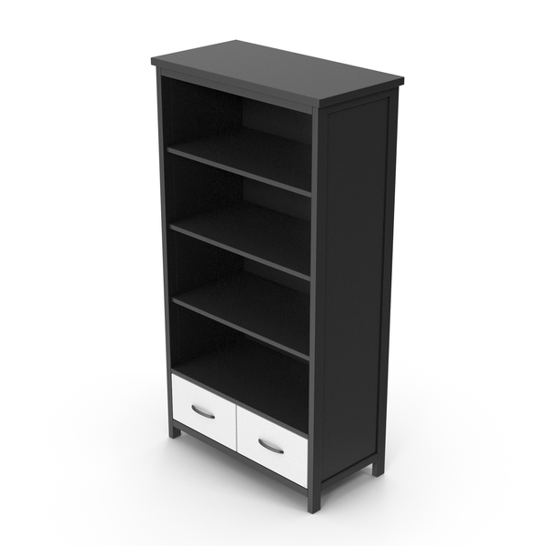 Black & White Cabinet PNG & PSD Images
