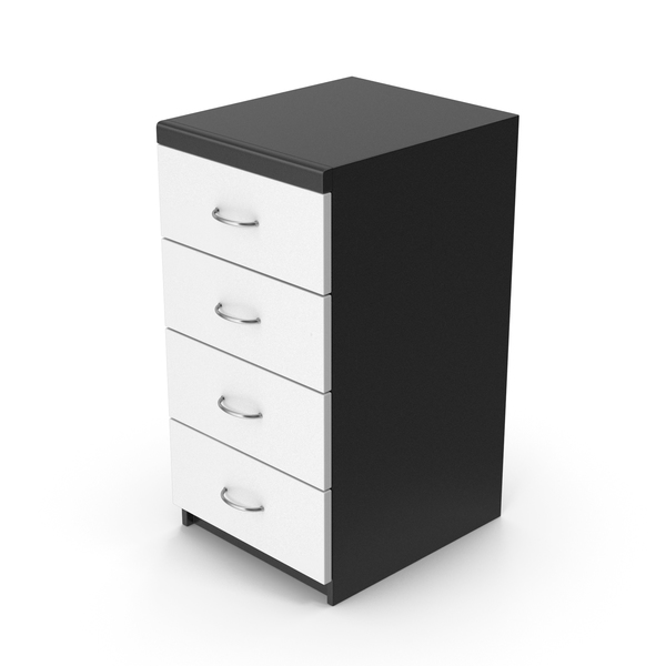 Four Drawer Dresser: Black White Cabinet PNG & PSD Images Four Drawer Dresser: Black White Cabinet PNG & PSD Images