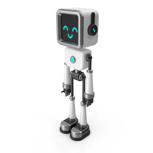 Black & White Robot PNG & PSD Images