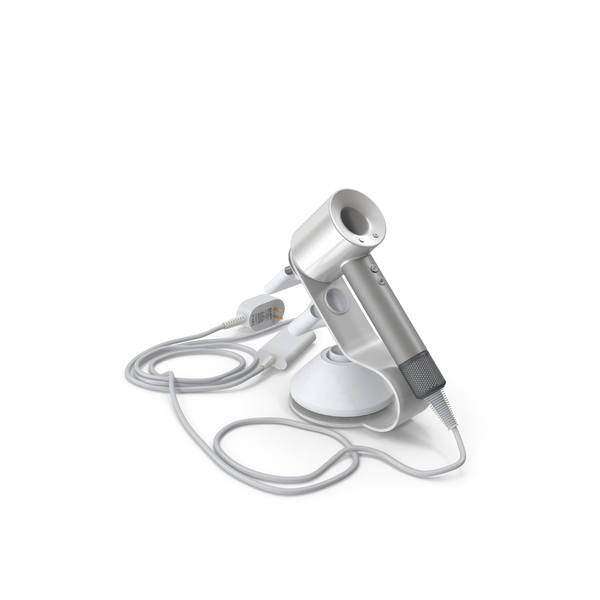 Bladeless Hair Dryer with Stand Set PNG & PSD Images Bladeless Hair Dryer with Stand Set PNG & PSD Images