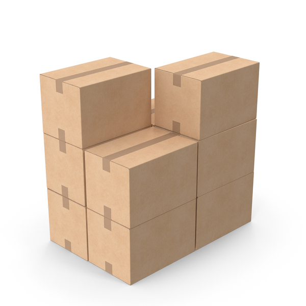 Blank Cardboard Box Big Stack PNG & PSD Images Blank Cardboard Box Big Stack PNG & PSD Images