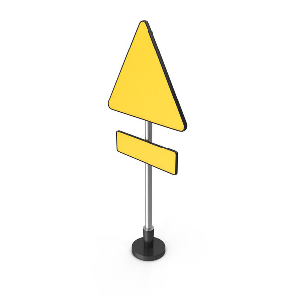 Traffic Signs: Blank Road Sign Board Triangle Top Rectangle Bottom PNG & PSD Images Traffic Signs: Blank Road Sign Board Triangle Top Rectangle Bottom PNG & PSD Images