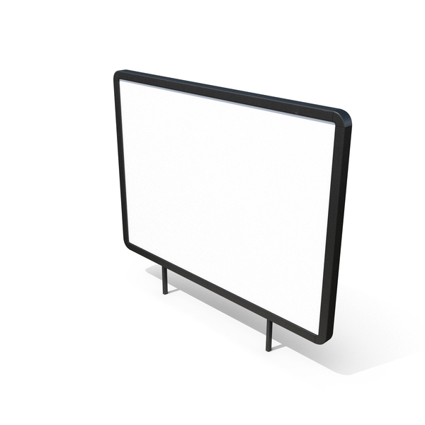 Blank Sidewalk Billboard PNG & PSD Images