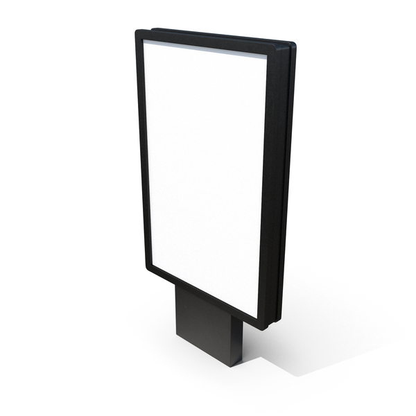 Blank Sidewalk Billboard PNG & PSD Images