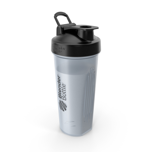 Sports: BlenderBottle Classic Bottle with Protein White PNG & PSD Images