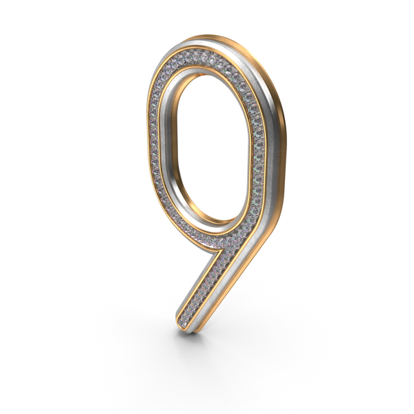 Bling Diamonds Number 9 PNG & PSD Images Bling Diamonds Number 9 PNG & PSD Images