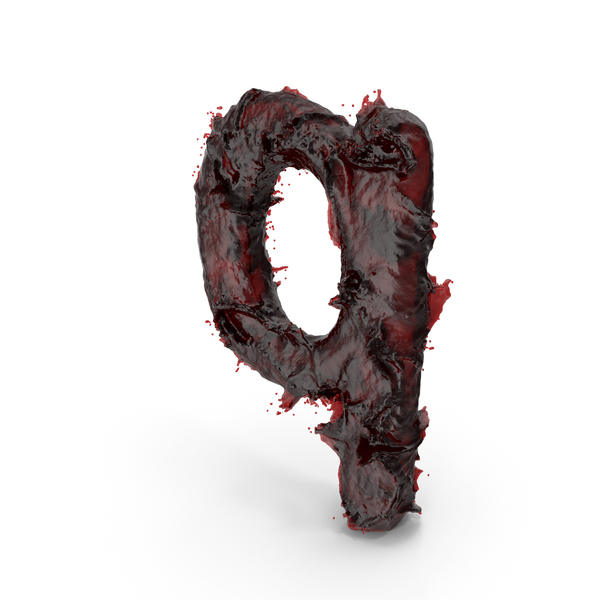 Language: Blood Small Letter q PNG & PSD Images