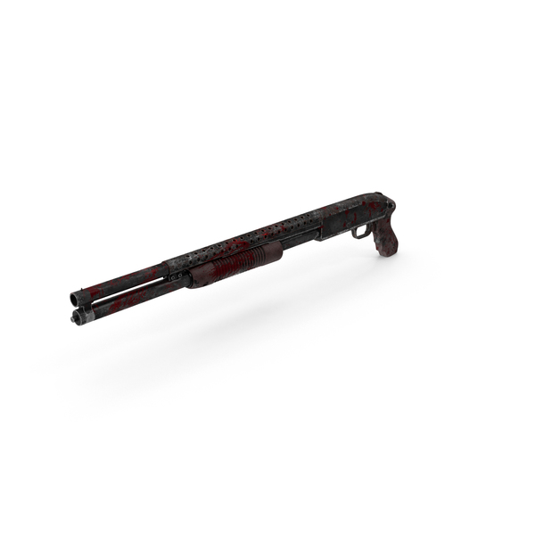 Bloody Shotgun PNG & PSD Images Bloody Shotgun PNG & PSD Images