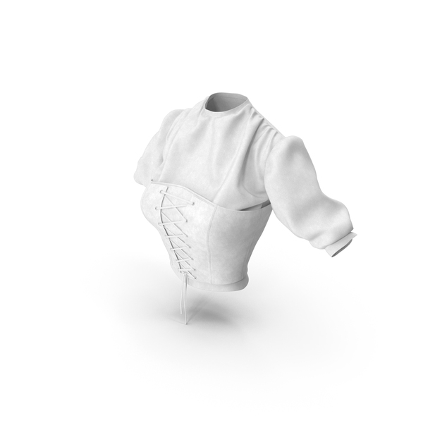 Blouse With Corset PNG & PSD Images