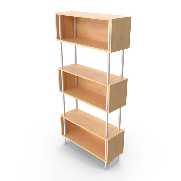 Bookcase: Blu Dot Chicago 3 Box Case PNG & PSD Images Bookcase: Blu Dot Chicago 3 Box Case PNG & PSD Images