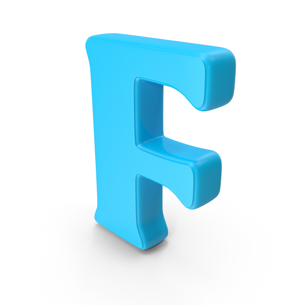 Blue Alphabet F PNG Images & PSDs for Download | PixelSquid - S117912440