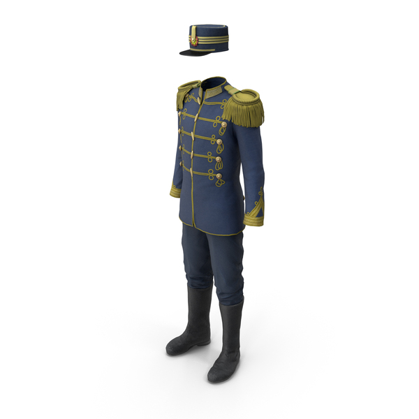 Blue Army Vintage Uniform PNG & PSD Images Blue Army Vintage Uniform PNG & PSD Images