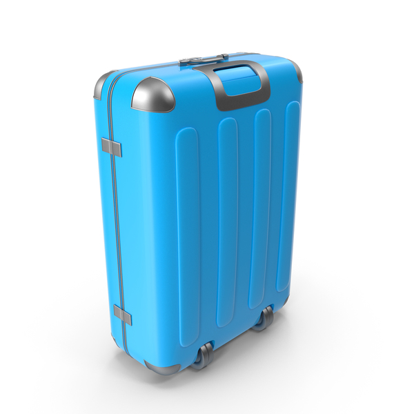 Rolling Suitcase: blue baggage PNG & PSD Images Rolling Suitcase: blue baggage PNG & PSD Images