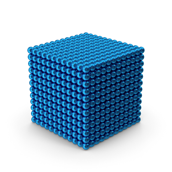 Blue Ball Cube PNG & PSD Images