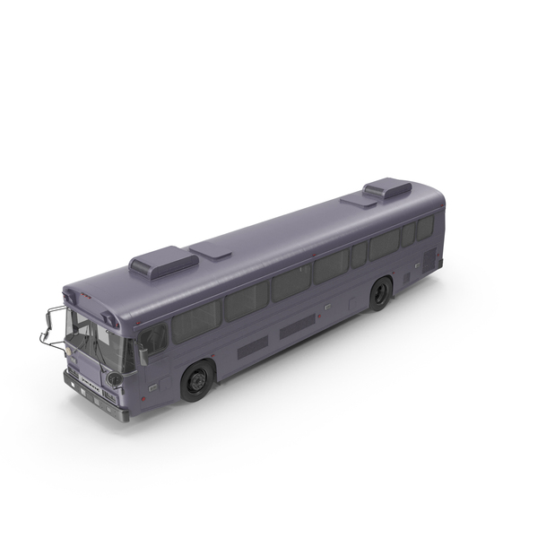 Blue Bird All American Prison Bus 2000 PNG & PSD Images