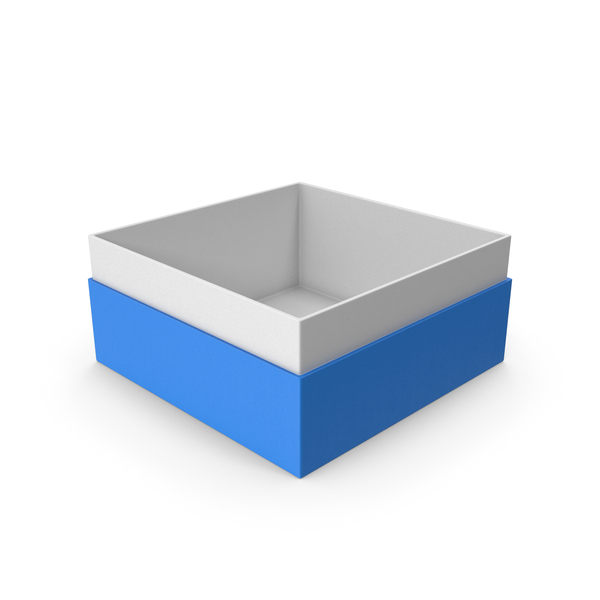 Cardboard: Blue Box No Cap PNG & PSD Images Cardboard: Blue Box No Cap PNG & PSD Images